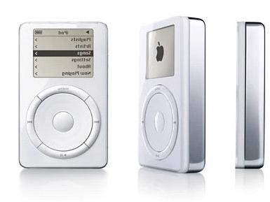 2001年10月左右的第一代iPod